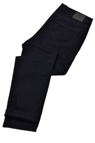 Erkek Büyük Beden Jeans Pantolon Klasik Kalıp 1702 BGL-ST04191 SİYAH - 46