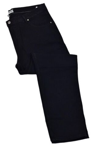 Erkek Büyük Beden Jeans Pantolon Klasik Kalıp 1702 BGL-ST04191 SİYAH - 46