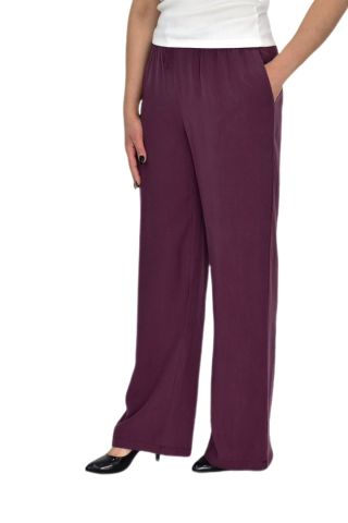 Kadın Lastikli Bol Pantolon BGL-ST04637