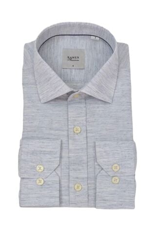 Erkek Klasik Uzun Kol Gömlek 4004 BGL-ST04752 GRİ - S
