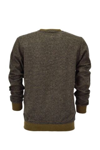 Erkek Sıfır Yaka Sweatshirt  2508 BGL-ST04027 CAMEL - 3XL