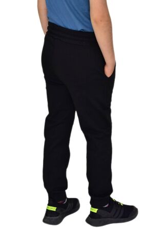 Kız Çocuk Eşofman Altı Cepli 2 İplik Bel Paça Lastikli BGL-ST04629 SİYAH - 7 YAŞ