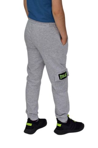Erkek Çocuk Tek Kargo  Cepli Eşofman Altı  BGL-ST04630 GRİ - 8 YAŞ