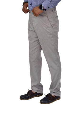 Erkek Kanvas Yazlık Pantolon Klasik 1307 BGL-ST04600 TAŞ - 56