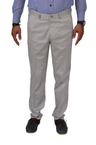 Erkek Kanvas Yazlık Pantolon Klasik 1307 BGL-ST04600 TAŞ - 56