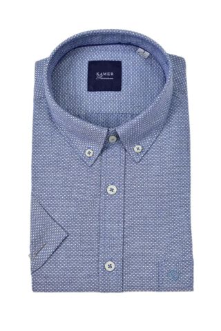 Erkek Klasik Armürlü Kısa Kol Gömlek 9362 BGL-ST04576