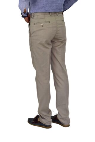 Erkek Kanvas Yazlık Pantolon Klasik 1307 BGL-ST04600 BEJ - 50