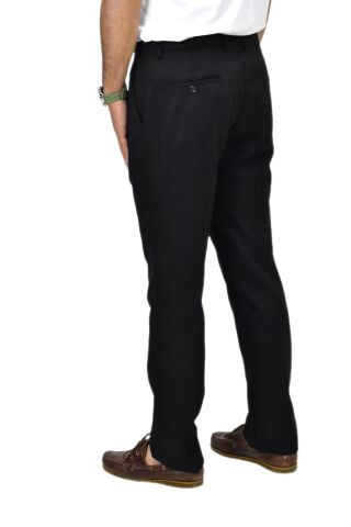 Erkek Klasik Kumaş Pantolon P1147 BGL-ST04407 SİYAH - 44