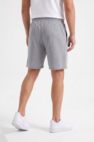 Erkek Cepli Micro Polyester Şort BGL-ST05577 GRİ - XL
