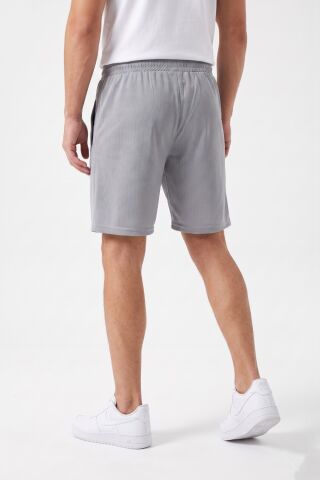 Erkek Cepli Micro Polyester Şort BGL-ST05577 GRİ - 2XL