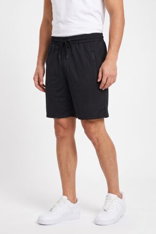 Erkek Cepli Micro Polyester Şort BGL-ST05577 SİYAH - M