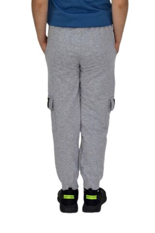 Erkek Çocuk Çift Kargo  Cepli Eşofman Altı  BGL-ST04631 GRİ - 10 YAŞ