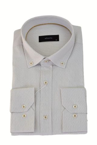 Erkek Klasik Uzun Kol Çizğili Gömlek BGL-ST03511