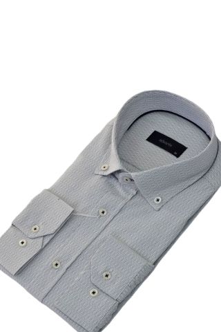 Erkek Klasik Uzun Kol Çizğili Gömlek BGL-ST03511