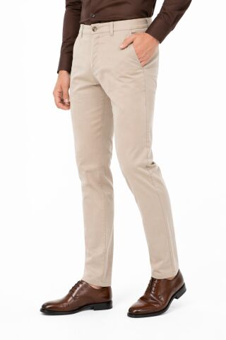 Erkek Silim Fit Kanvas Pantolon Kalıp Yazlık BGL-ST05394