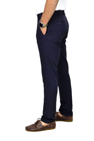 Erkek Silim Fit Kumaş Pantolon Lincoln 198 BGL-ST04487 LACİVERT - 52
