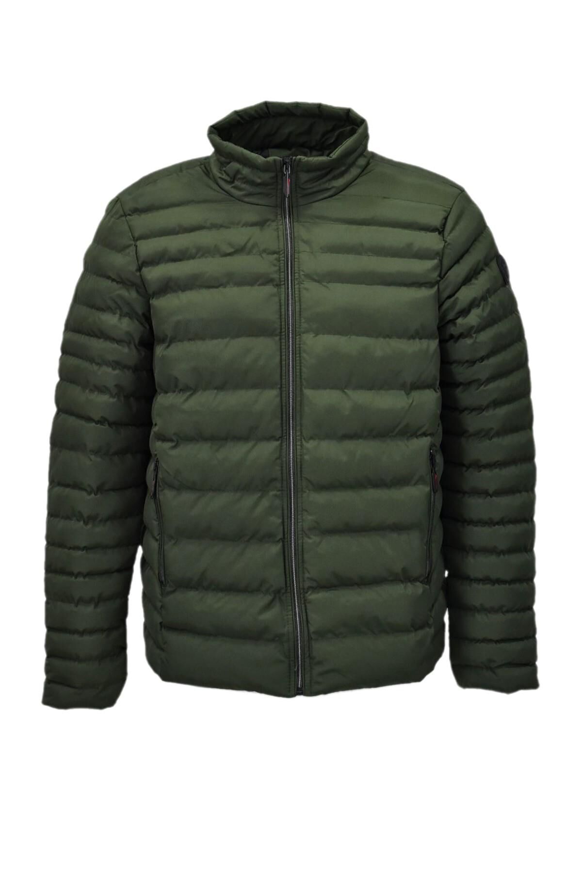 Erkek Haki Spor Şişme Mont 3066 BGL-ST04001 HAKİ - L