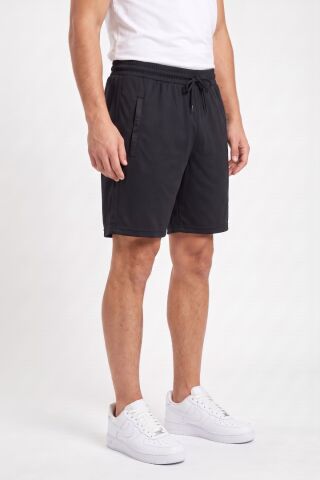 Erkek Büyük Beden Cepli Micro Polyester Şort BGL-ST05578 SİYAH - 3XL