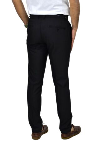 Erkek Silim Fit Kumaş Pantolon Lincoln 198 BGL-ST04487 SİYAH - 52