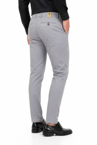Erkek Silim Fit Kanvas Pantolon Kalıp Yazlık BGL-ST05394 GRİ - 38