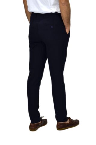 Erkek Jogger Silim Fit Kumaş Pantolon P1005 BGL-ST04503 LACİVERT - 34
