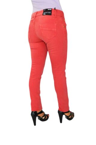 Kadın Kanvas Pantolon Düşük Bel 308-35-07