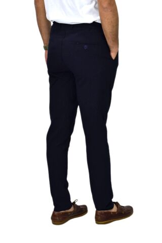 Erkek Jogger Silim Fit Kumaş Pantolon P1005 BGL-ST04503 LACİVERT - 38