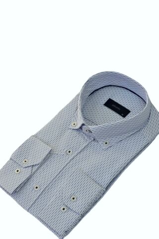 Erkek Klasik Uzun Kol Çizğili Gömlek BGL-ST03510