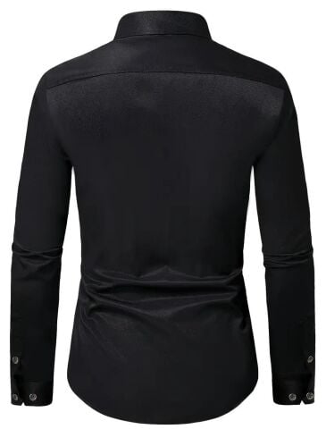 Erkek Silim Fit Uzun Kol Gömlek BGL-ST03143