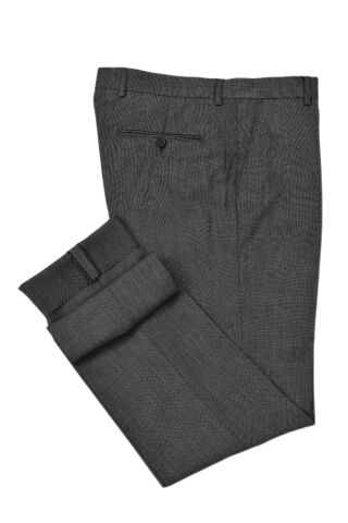 Erkek Klasik Pilesiz  Kumaş Pantolon P1153 BGL-ST04741 GRİ - 52