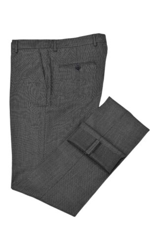 Erkek Klasik Pilesiz  Kumaş Pantolon P1153 BGL-ST04741 GRİ - 52