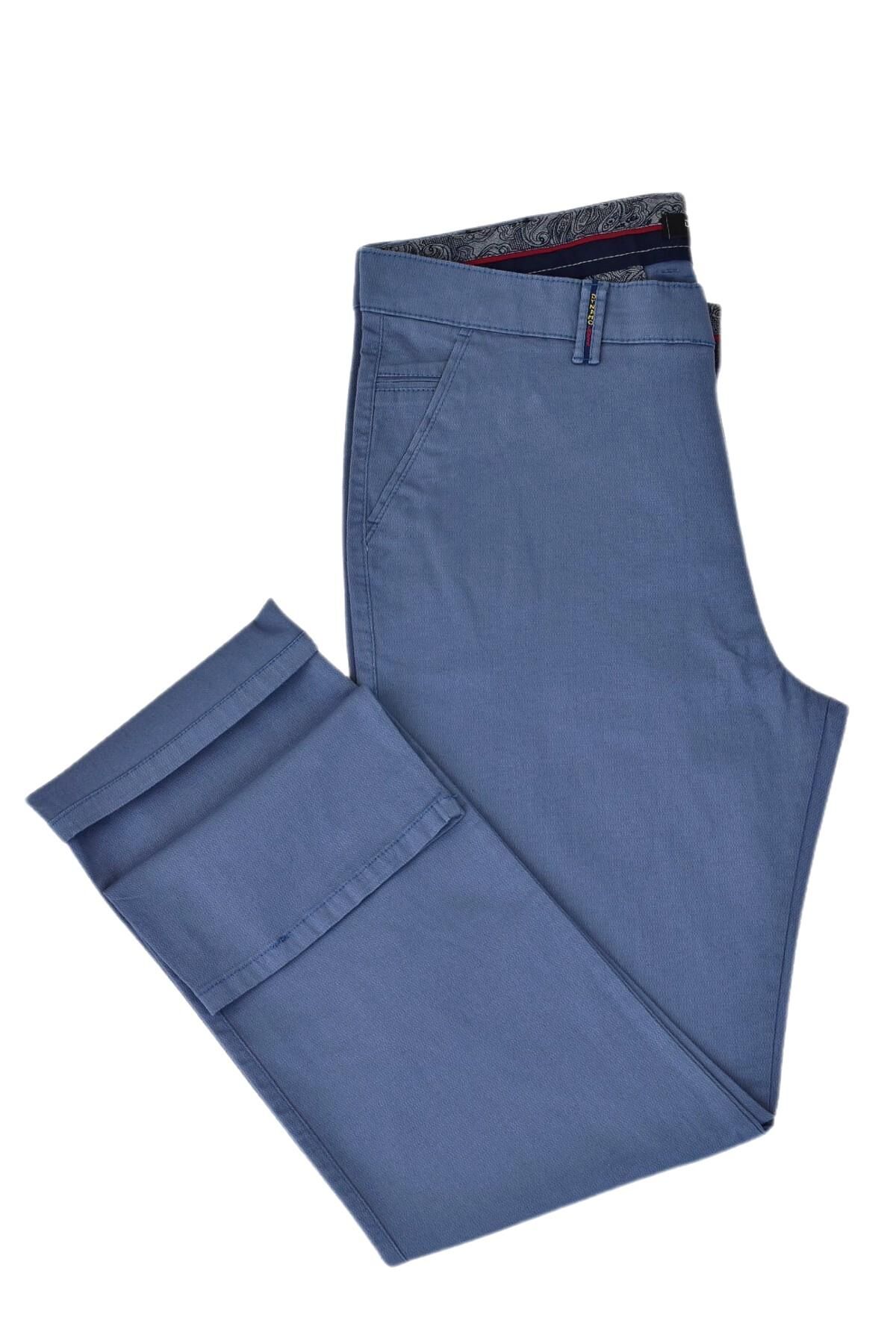 Erkek Kanvas Pantolon Klasik 1326 BGL-ST03734 İNDİGO - 44