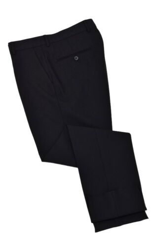 Erkek Klasik Pilesiz  Kumaş Pantolon P1175 BGL-ST04757 SİYAH - 46