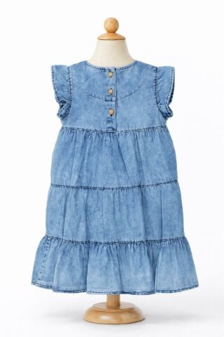 Kız Çocuk Kot Elbise BGL-ST05200