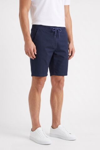 Erkek Kanvas Lastikli Cepli Şort BGL-ST05522 LACİVERT - XL