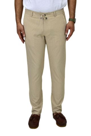 Erkek Bej Rengi Jogger Lastikli Pantolon 1920 BGL-ST04419