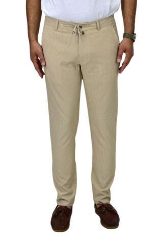 Erkek Bej Rengi Jogger Lastikli Pantolon 1920 BGL-ST04419