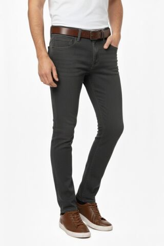 Erkek Silim Fit Jeans Model Pantolon 310 BGL-ST04976 FÜME - 31/34