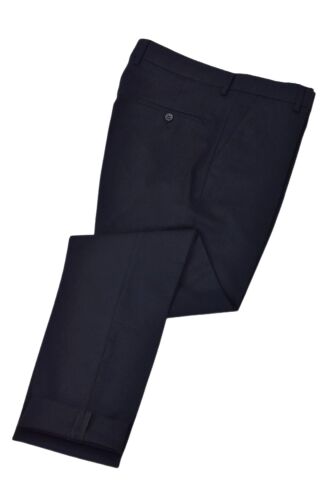 Erkek Klasik Pilesiz  Kumaş Pantolon P1175 BGL-ST04757 LACİVERT - 54