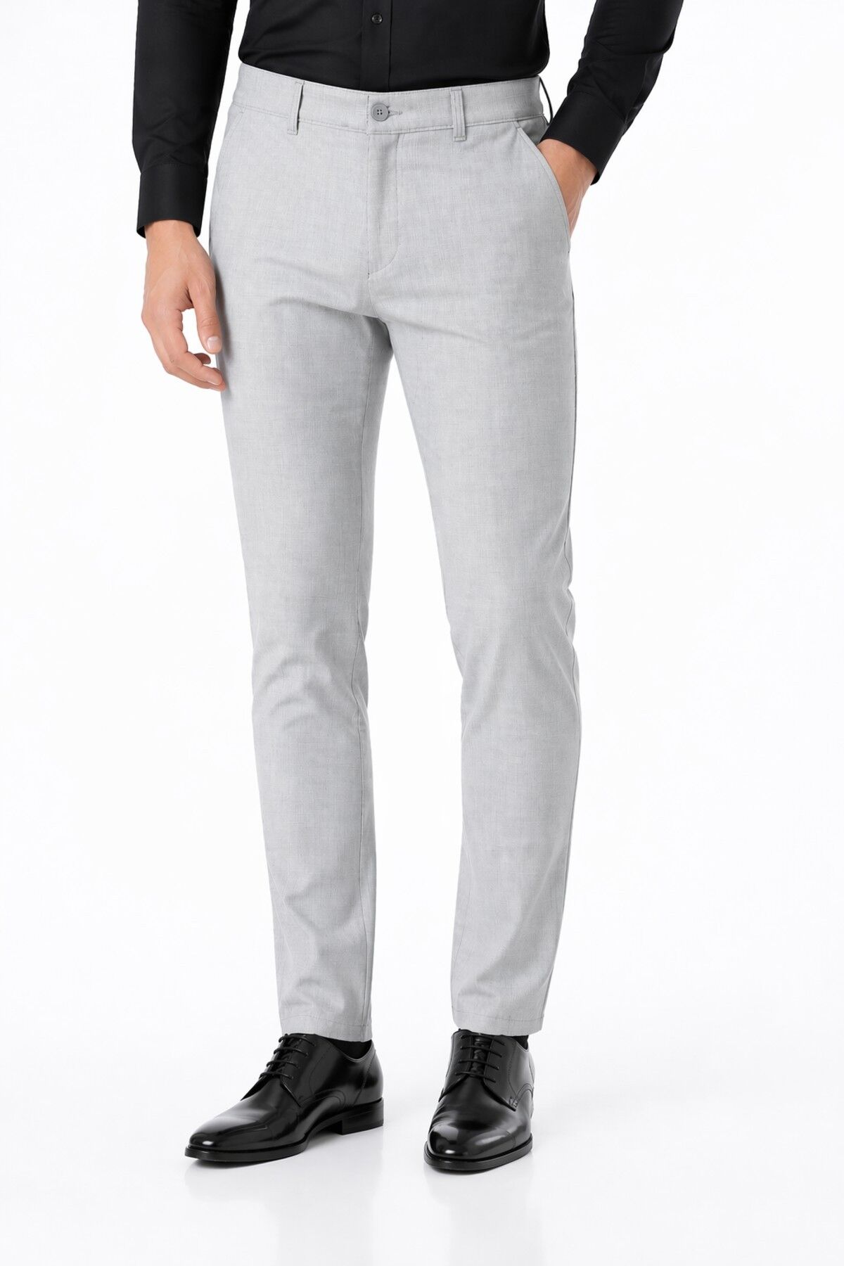 Erkek Silim Fit Spor Kumaş Pantolon BGL-ST05390 A.GRİ - 38