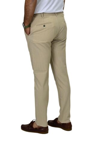 Erkek Bej Rengi Jogger Lastikli Pantolon 1920 BGL-ST04419 BEJ - 50