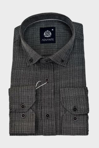 Erkek Klasik Uzun Kol Hasır Dokuma Gömlek BGL-ST03508