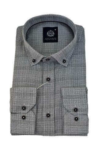 Erkek Klasik Uzun Kol Hasır Dokuma Gömlek BGL-ST03508