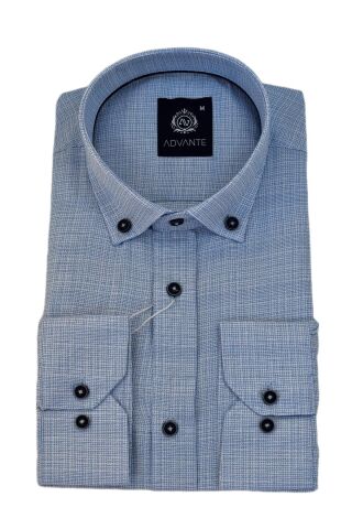 Erkek Klasik Uzun Kol Hasır Dokuma Gömlek BGL-ST03508