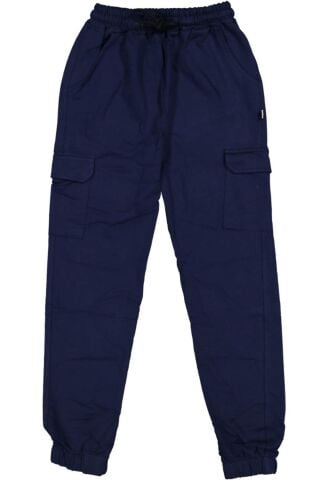 Çocuk Çift Kargo Cepli Paça Lastikli Eşofman Alt BGL-ST03864 BEJ - 4 Yaş