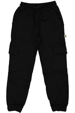 Çocuk Çift Kargo Cepli Paça Lastikli Eşofman Alt BGL-ST03864