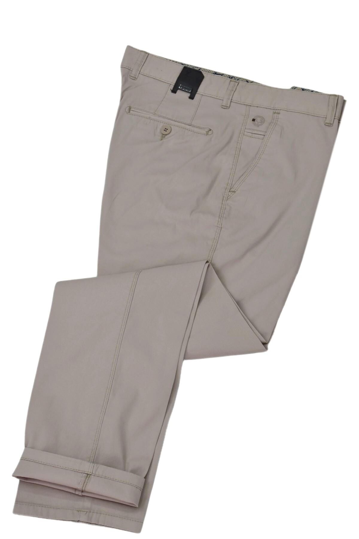 Erkek Kanvas Yazlık Pantolon Klasik 1238 BGL-ST04758 BEJ - 50