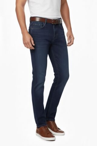 Erkek Comfort  Fit Jeans Pantolon 1600 BGL-ST04970 A.LACİVERT - 31/34