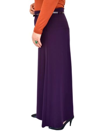 Kadın Uzun Çan Etek BGL-ST02972 MÜRDÜM - 42