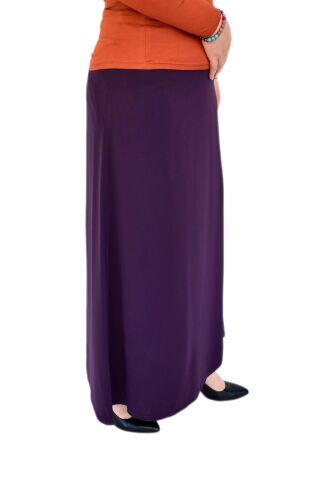 Kadın Uzun Çan Etek BGL-ST02972 MÜRDÜM - 42